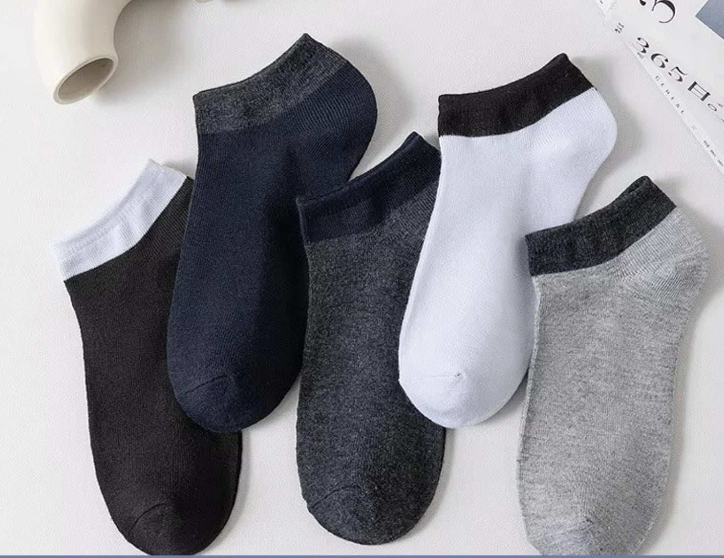 Men's Women's No Show Ankle Socks Low Cut Casual Invisible Liner Breathable Anti-Slip Spring Spandex/Nylon/Cotton Solid Pattern