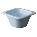 Wholesale Restaurant Dinnerware Plastic Food Warmer Serving GN 1/6  White square Melamine Deep Tray