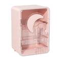 Sesame Desktop Large Capacity Cosmetics Storage Cabinet Fashional Style Cosmetic Organizer Moon Star Makeup Product Storage Box