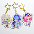 Personalized Custom Keychain Creative Cartoon Character Keychain Car Key Pendant Acrylic Keychain