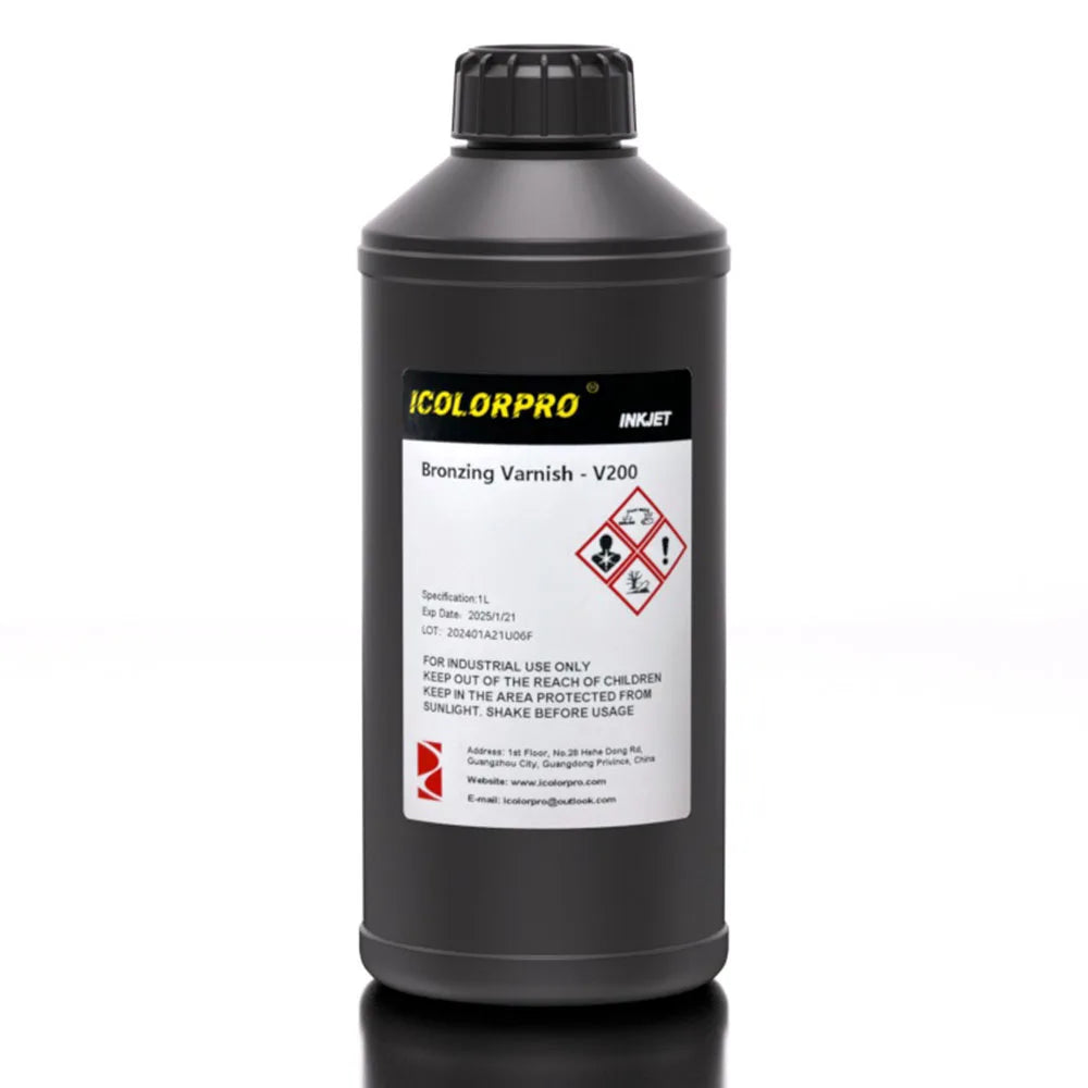 Cutting Edge IColorPro Varnish Bronzing for Multi Surface Applications with Metallic Shine