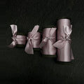 100% Pure 2.5 Inches Craft Ribbon Fabric Cut Edge Silky Retail Real Silk Ribbon for Gift Wrapping