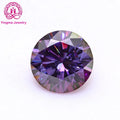 Yingma New Arrival Fantastic Purple Colored Moissanite in Loose Gemstones GRA Moissanite Diamond for Jewelry Making