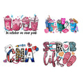 Heat Transfer Clothing Label Nurse Life Heat Transfer Printing Paper Screenprint Transfers for Clothes