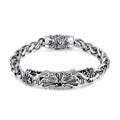 New Arrive Popular 316L Stainless Steel Cross Bracelet Jewelry Hip Hop Design for Christian Men Chain Bracelet Wholesale