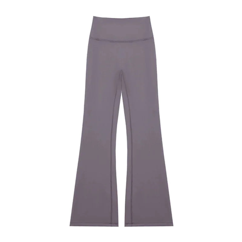 Yoga Pants Women's Flared Pants High Waisted Hip Lifting Wide Leg Pants Micro Flared Dance Sports and Fitness Pants