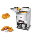 Stainless Steel KFC Chicken Rapid Heating Deep Fryer for Fried Chicken with Side Oil Filter