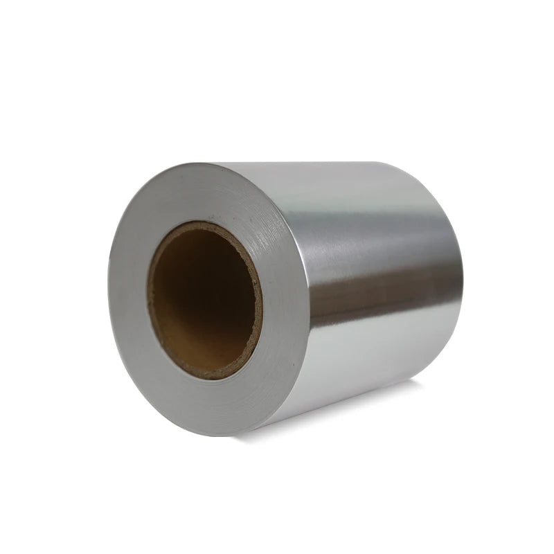 Custom Sized Glossy Silver PET Thermal Transfer Printing Film Self-adhesive Label Material