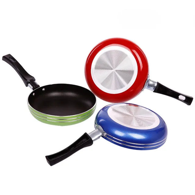 Mini Extra-thick Non-stick Cookware Set Egg Steak No Stick Different Size 12/14/16/18 cm Frying Pan and Pot