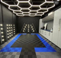 High Strength Interlocking Garage Tiles Easy-Cleaning Rubber Gym Mats for Indoor Use Plastic Garage Flooring for Villas