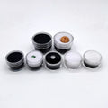 Cheap Diamond Display Box R.GEM. Round Glossy Acrylic Suede Sponge Jewelry Packaging Box Gemstone Diamond Display Box