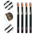 Yihuale 100% Pure Kolinsky Acrylic Nail Art Brush with Acrylic Handle 2#~24#