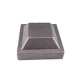 2 Inch Die Cast Aluminum Flat Post Cap Ornamental Fence Hardware with 3D Modeling Available