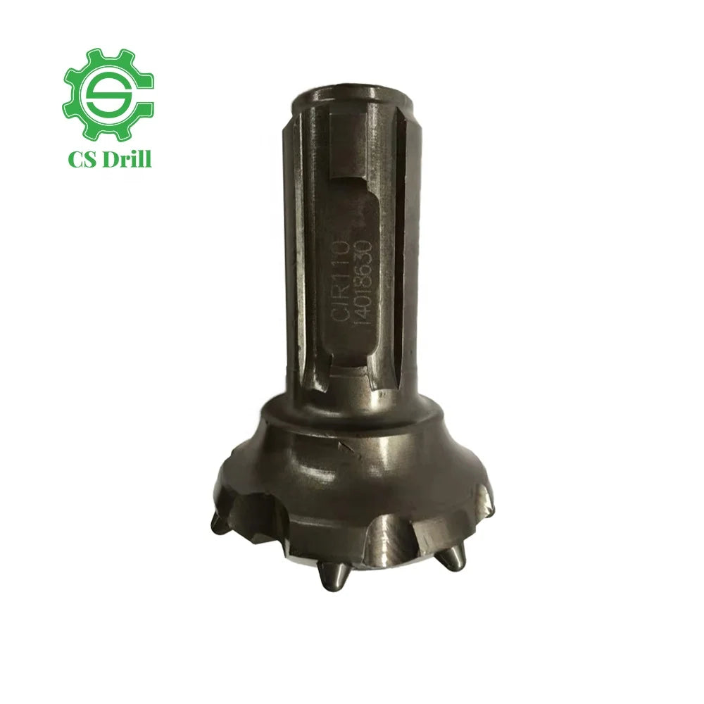 110-140mm DTH Drill Bits for Rock Drilling Tungsten Carbide Button Hammer Tools with Forged Drill Rig DTH Hammer Bit Tool Set