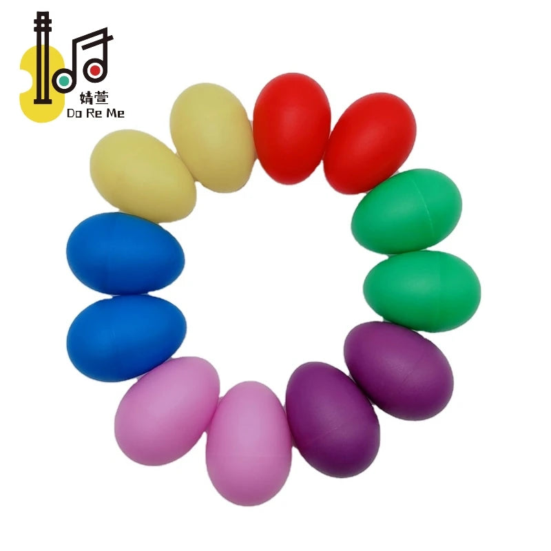 Mini Colorful Plastic Egg Shaker Colorful Egg Shape Plastic Egg Shaker M101-4 MegaBDM