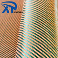 Imported Professional Manufacturer Brand Good Price 3k orange Carbon Aramid Fiber Hybrid Rolls Fabric for Sale