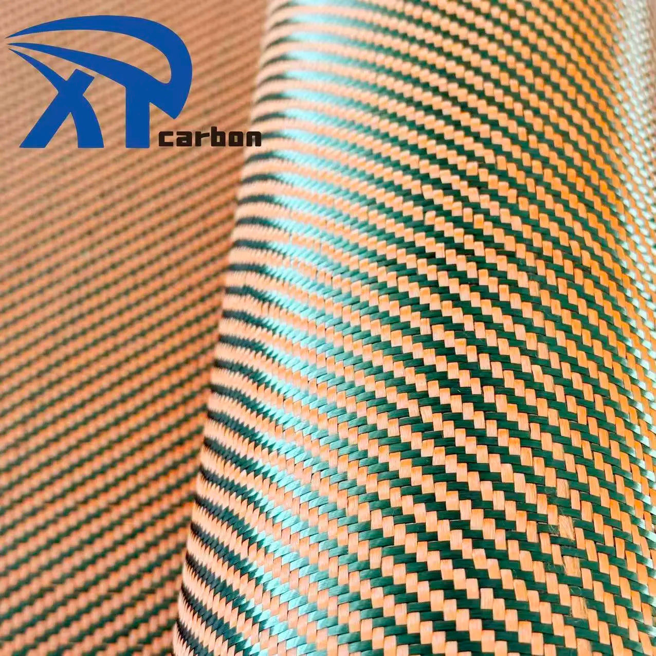 Imported Professional Manufacturer Brand Good Price 3k orange Carbon Aramid Fiber Hybrid Rolls Fabric for Sale