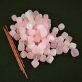 Huiying Hot Sell Jade Rose Quartz Cube Shape Jasper Incense Holder