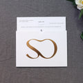 Elegant Wedding Invitation Map Guide with Paper Pocket Envelope