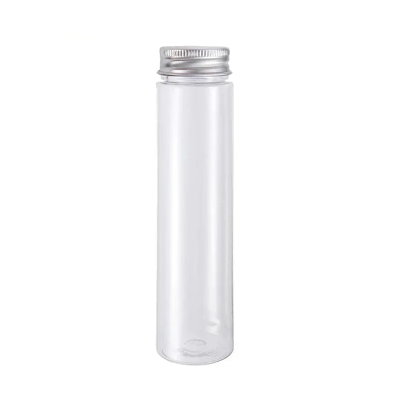 110ml PET Flat Bottom Plastic test Tube with Screw Cap Plastic Tube Medicine Tube Cosmetic Container Package