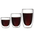 350ml High Borosilicate Heat-resistant Glass Double Wall Coffee Cup Reusable Mug