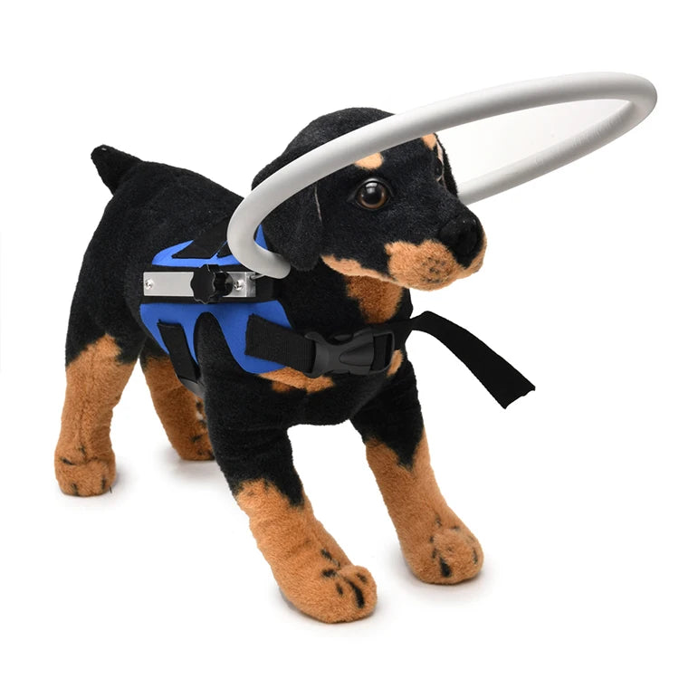 Blind Dog Halo Harness Polyester Eco-Friendly Durable Safety Protective Guide Training Vest Anti-Collision Collar for Dogs