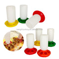 YYX 1L 1kg Manual Animal Husbandry Equipment Plastic Poultry Chicken Bird Fountain Baby Chick Waterer Bird Feeder