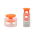 Fashionable Multifunction Plastic Cord End Lock Stopper Toggle Fastener Button for Garment Backpack Outdoor Travel Use
