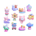 Cute Cartoon Rabbit Bear Amusement Park Design Resin Charms for Phone Cases