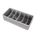 Fabric Foldable Multi-functional Lattice Pattern Divide Storage Box for Kidclothingunderwear Socks Bras and Toys