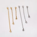 Fenny 18k PVD Gold Plated Stainless Steel Chain Extension 5cm/7.5cm/10cm Extender