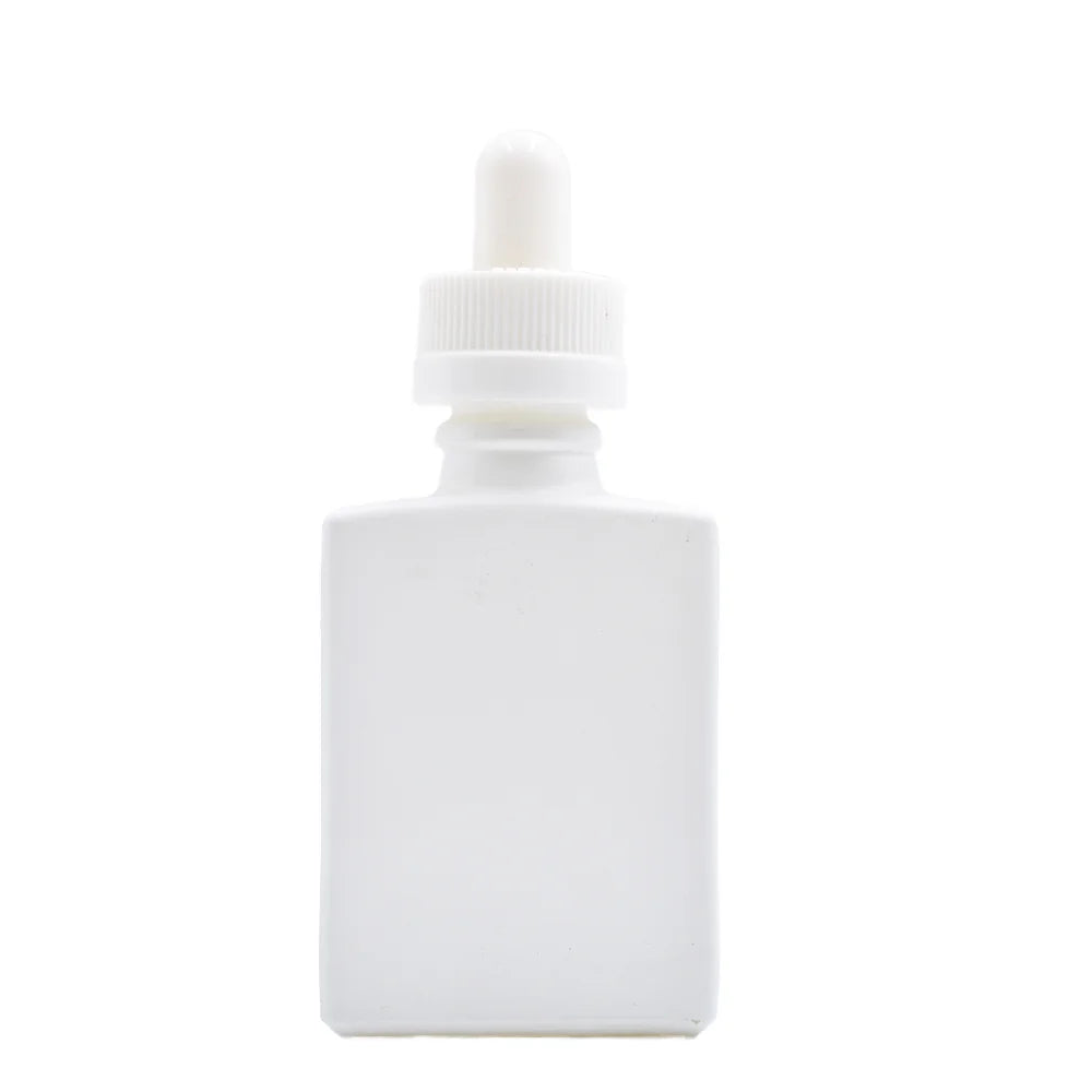 OEM Flat Shoulder Gradient Color Glass Dropper Bottle 1OZ Capacities for Essential Oils Eye Cream