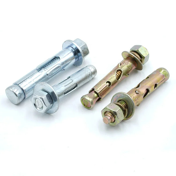 Cross Cuntersunk Headed Anchor Bolt m 8X 170 Grade 36 Carbon Steel Window Frame Anchor Thread Bolt