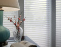 Durable Waterproof Light Smart Control Motorized Electric White Triple Blackout Light Silhouette Shangri-la Blinds Shades