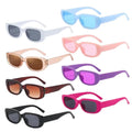 2026 Small Rectangle Sunglasses Women Retro Square Glasses 90s Vintage Sunglasses Trendy for Festival Party Decor