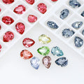 Dongzhou High Quality Waterdrop Rhinestones K9 Crystal Fancy Stone Wholesale Lead-free Crystal Beads for Jewelry Diy Accessories
