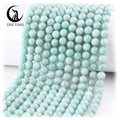 Zhe Ying 6mm 8mm 10mm Striped Amazonite Beads Round Natural Stone Beads Gemstone String Natural Blue Green Ice Amazonite Beads