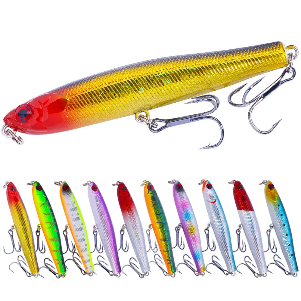5CM 4G Pencil Lure Sinking Hard Plastic Fishing Bait Stick Bait Fishing Lure Pencil NEW TYPE 2023