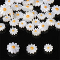 10mm Freshwater Sunflower Shell Pearl Flower Loose Beads Mother of Pearl Daisy Beads for Making DIY Bracelet Necklace