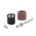 Sanding Drum Set #80 #100 #120 Grit With 6.35Mm 12.7Mm Sanding Mandrel for Dremel Rotary Tools Abrasives Sanding Bands