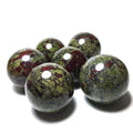 Wholesale Natural Healisng Stones Crystal Sphere Dragon Blood Stone Polished Ball for Home Decor Business Gift DIY Craft Fashion