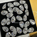 High Wholesale Quality Pear Cut Loose Moissanite Diamonds GRA Certificate Def Gh VVS Mossanite Stone