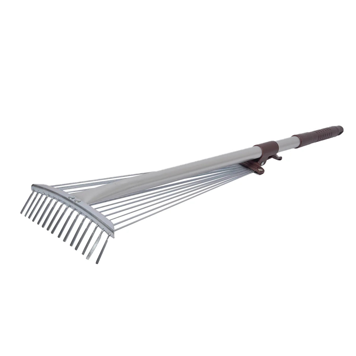 Winslow & Ross Beach Cleaning Rake Aluminum Garden Claw Rake Telescopic Landscape Rake