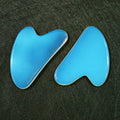 Facial Gua Sha Scraping Massage Face Opalite Heart Guasha Board Scraper Tool