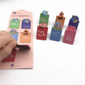 Hot Sales 2022 New Design Love Style Offset Printed Clip Magnet Bookmark Personalized Paper Folding Magnetic Bookmark
