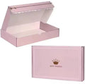 Custom Color Printed Folding Three-mounted Corrugated Paper Shipping Box Suitable for Clothing Shoes and Zipper Mailer Box