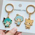 Personalized Key Chain Business Gift Keychain Custom Logo 2d 3d Soft Enamel Metal Keychains Keyring for Promotional