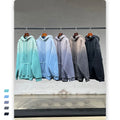 Custom Logo Heavy Cotton Vintage Washed Pullover Drop Shoulder Sweatshirt Hoodie