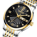 CHENXI Watch 8212 Luxury Women Men's Couple Watches Wrist Quartz Week Display Clock Wristwatches Men Watch Reloj Dropshipping