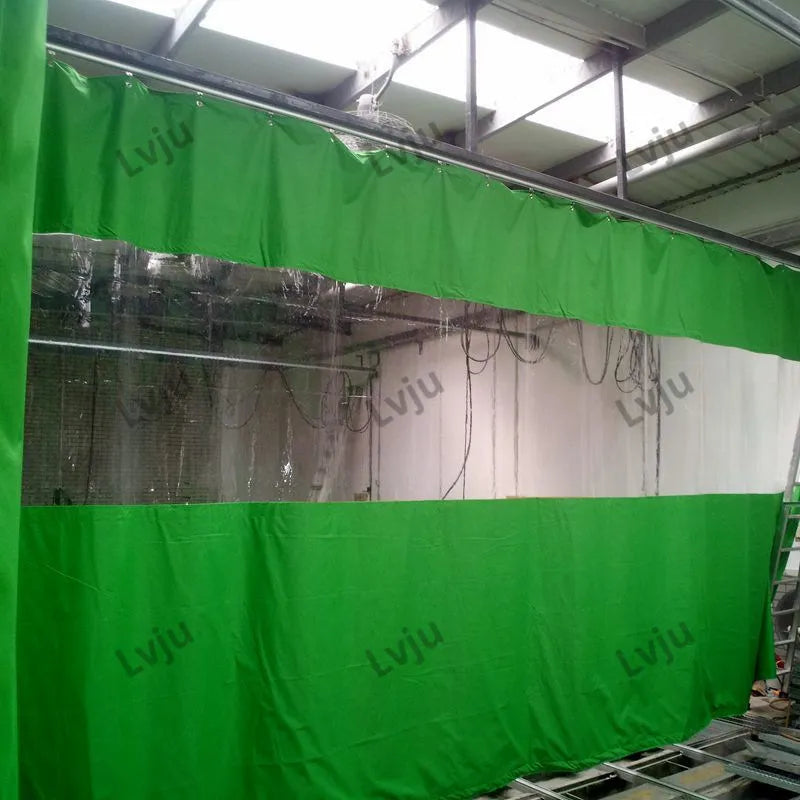 Soundproof PVC Clear Vinyl Plastic Curtains Outdoor Industrial Divider Curtains for Warehouse